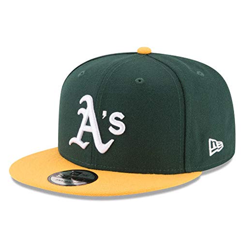Casquette 9FIFTY New Era Oakland Athletics MLB snapback verte taille unique pour homme