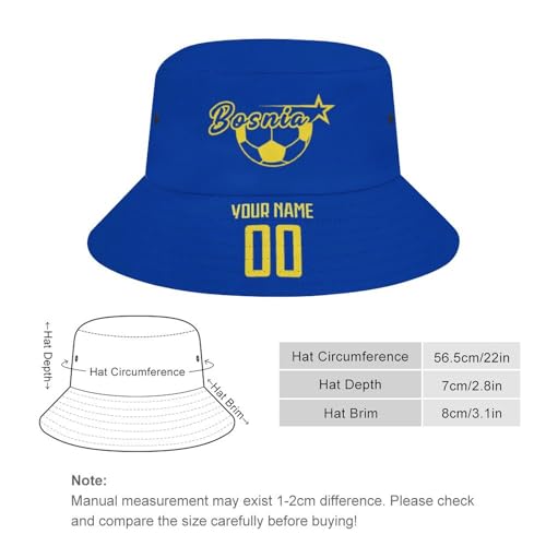 Custom Soccer Nation Bucket Hat miniatura 5