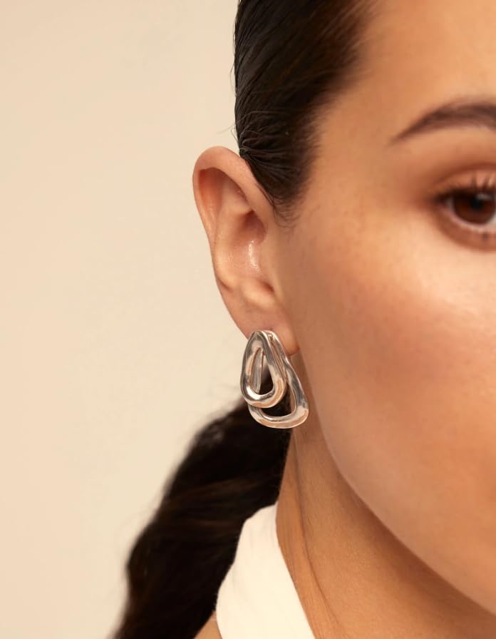 Boucles d'oreilles CONNECTED Uno de 50 bijou argent femme