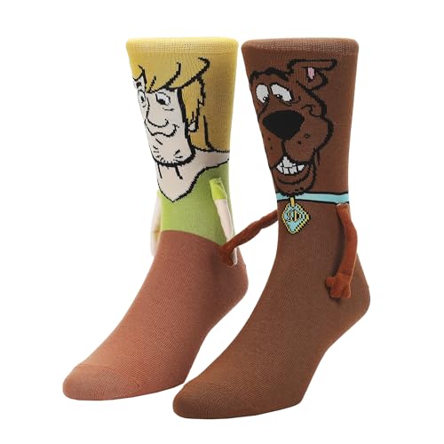 Bioworld Scooby-Doo Scooby & Shaggy Womens Casual Crew Socks