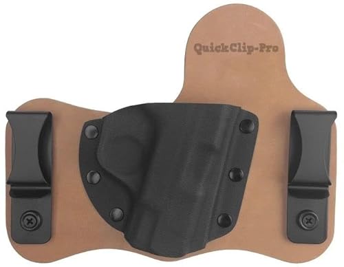 Gun Holster Black Steel Spring Clip With Hole/Hardware Iwb Owb For Kydex, Leather Holster Making Sheaths (10-Pack) #TOP4