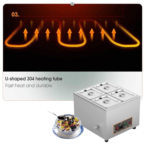 Máquina para Temperar Chocolate Acero Inox 4 Tanques 3 Kg miniatura 3
