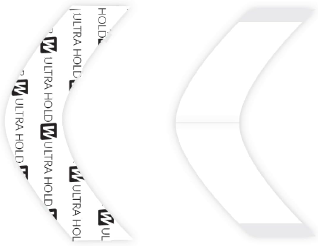 Ultra Hold Tape, A Contour 18 Angle, Transparent, Dermatologically Tested, Secure Hold for Wig, Hair Piece, Lace Front