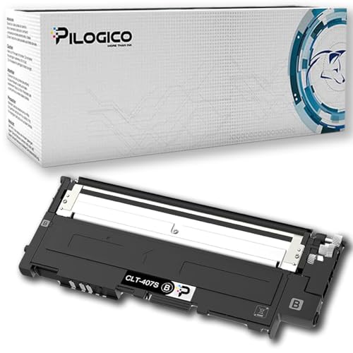 Pilogico Toner Compatibile Con Samsung Clt-K4072S Per Clp-320 Clp-320N Clp-320W Clp-321 Clp-325 Clp-325N Clp-325W Clp-326 Clx-3180 Clx-3185 Clx-3185N 