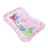 Tapis d'eau pour nouveau-né - peut être plié et emballé après dégonflage, léger et portable, ajoute de la commodité au stockage, tapis d'eau pour enfants