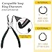 LFSEMINI Snap Ring Pliers Set, 4pcs 7