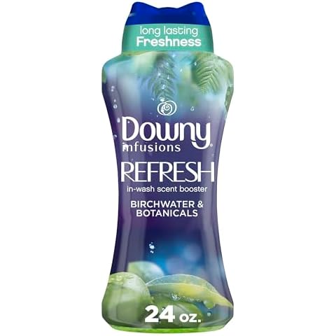 Downy Infusions In-Wash Scent Booster Beads, Refresh, Birch Water & Botanicals, 24 oz Cover