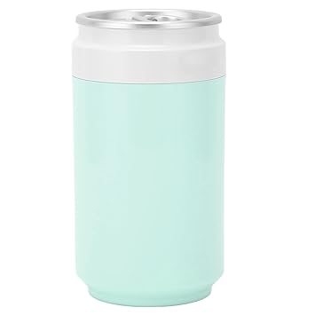 USB Car Humidifier Diffuser, Automatic Multifunctional Ultra Quiet Portable Car Humidifier with LED Lights for Car Office Travel Home Vehicle(Light Green)