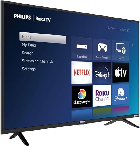 Philips 43' 1080p LED Roku Smart TV - 43PFL4775/F7