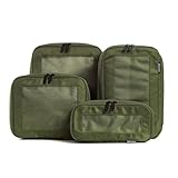 Aerotrunk Compression Packing Cubes for Travel - Luggage Organizer Bags - Double...
