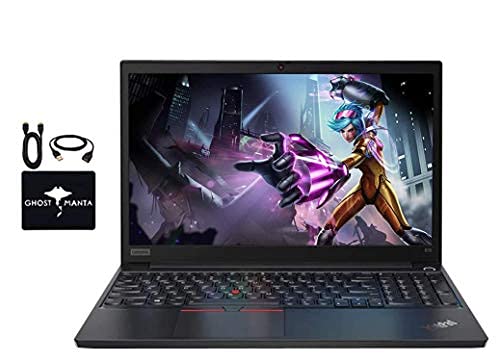 Lenovo ThinkPad E15 15.6†FHD Business Laptop Computer, 10th gen Intel i5-10210U (up to 4.20GHz,Beat i7-8550u), 16GB RAM, 512GB SSD, WiFi HDMI Win10 Pro w/Ghost Manta Accessories