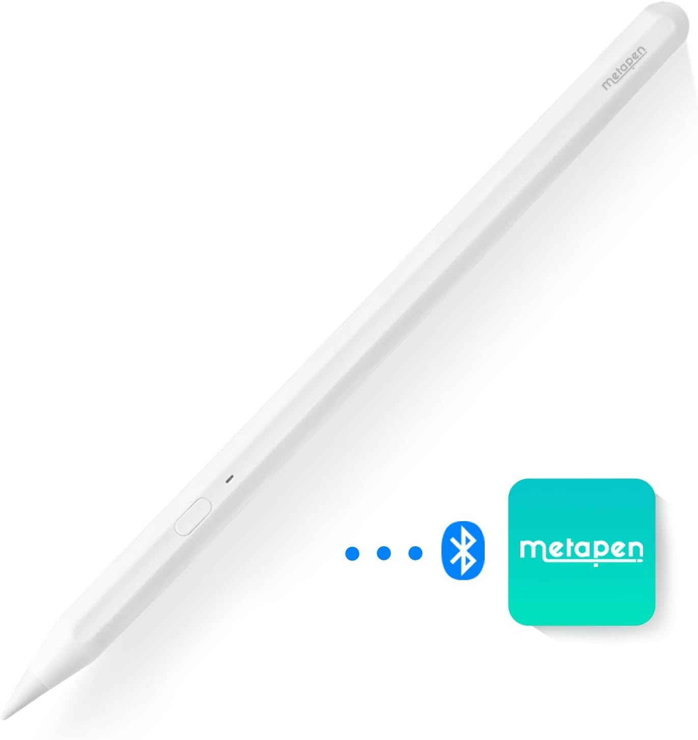 Penna per iPad 2018-2026 con Ricarica Rapida, Rifiuto del Palmo e Rilevamento dell'Inclinazione, Compatibile con iPad 11/10/9/8/7/6/A16, Mini 7/6/5, Air M4/M3/M2 11/13/5/4/3, Pro M5/M4 13/12.9″/11