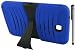 For Samsung Galaxy Tab 3 7.0" P3200 Arched Hybrid Armor Kickstand Cover Case with ApexGears Stylus Pen (Blue Black)