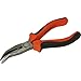 Dynamic Tools D055004 Bent Nose Pliers with Comfort Grip Handle, 6"
