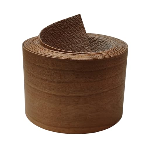 ebpsneer Pre-glued Cherry Wood Veneer Edge Banding Tape,3 in X