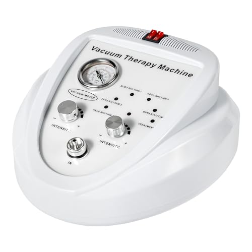 DYRABREST Vacuum Therapy Machine Multifunctional Cupping Therapy Set with 24 Cups 6 Modes Adjustable for SPA, Butt, Breast and Face Massage Care