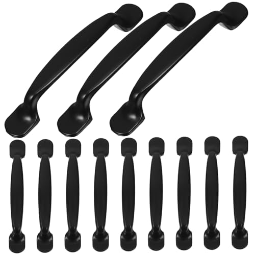 Tiradores de aluminio negro para transformar tu cocina y baño 2