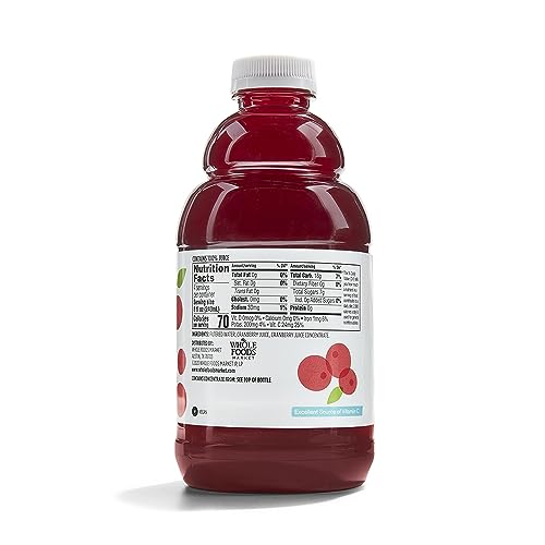 365 by Whole Foods Market Cranberry Juice, 32 Fl Oz | Pack of 2 image 4
