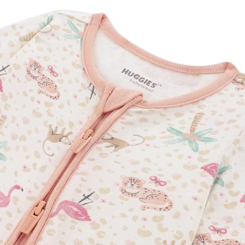 Image of HUGGIES Baby 2-pack Footed Coverall