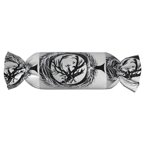 Almohada de espuma viscoelástica negro tamaño único
