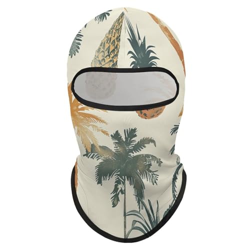 Balaclava para Hombres y Mujeres con Diseño de Piña y Árbol, Máscara Facial Completa para Ciclismo y Esquí miniatura 7