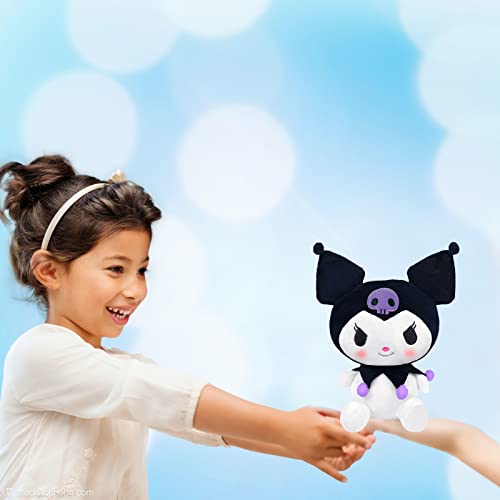 Veakeqe Cute Kuromi Plush Dolls, My Melody Cinnamoroll Stuffed Animals Plush Toys, Lovely Cartoon Figure Dolls For Fans Kids Girls Birthday (A) #TOP4