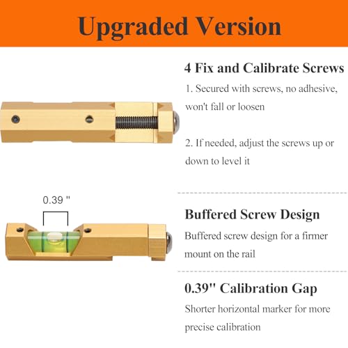 Image of Hawthy Scope Leveling Kit Scope Bubble Level Picatinny Scope Level Magnetic Level Tool Bubble Leveling System