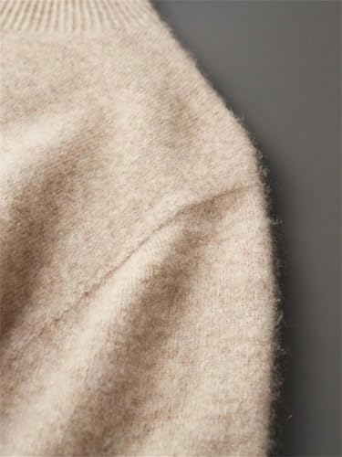 Men's Cashmere Blend Sweaters Turtleneck Pullovers Fall Winter Casual Soft Warm Tops Comfortable Knits4