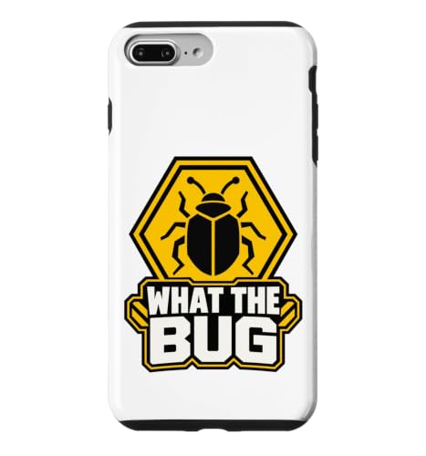 What The Bug Catcher Warning Funny Entomology Insect Catch �X�}�z�P�[�X iPhone 7 Plus/8 Plus �p