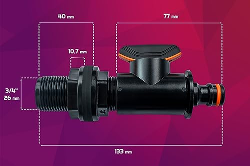 Llave de paso de barril 7 Imagen adicional