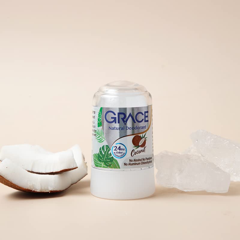Grace Roll-on Alum Coconut Formula 50 grams-picture-35