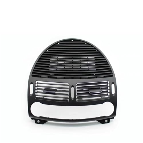 Grille d'aération centrale noire Benz Classe E W211 de 2003 à 2008