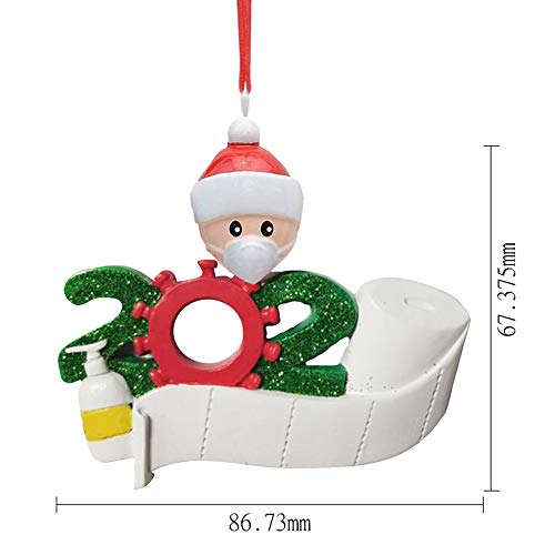 Eastdall Natal Personalizado Para Família,Kit de enfeites de natal para família Kit de enfeites de n