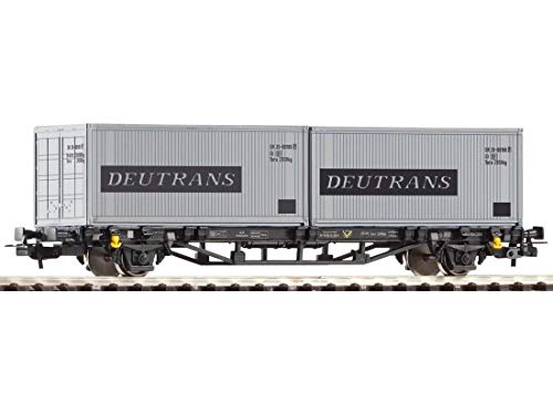 Chariot de rangement multicolore Piko 57747 wagon plat miniature échelle HO 1/87 pour train