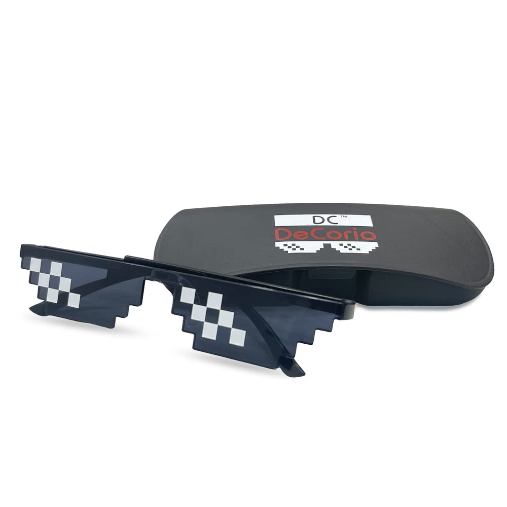 Thug Life Sunglasses Pixel Gangsta Life Funny Novelty Shades