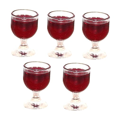 JOINPAYA 5pièces Tasses à Vin Miniatures Décorations De Maison Gobelets à Boire pour Miniature Et