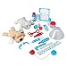 Melissa & Doug Examine and Treat Pet Vet Play Set, 24-Piece Animal Doctor Playset with Dog & Cat Plushies, Pet Doctor Kit & Accessories, Preschool Toys for Girls & Boys Ages 3+