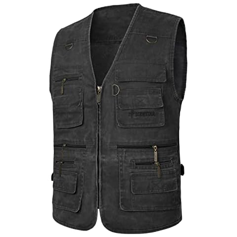Gilet de Pêche Yukirtiq Noir Cover