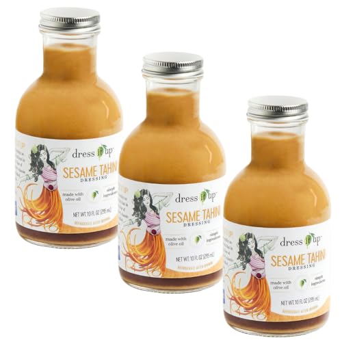 Dress It Up Salad Dressing, Sesame Tahini, 3-10 oz Bottles