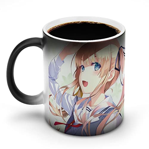 マグカップ 澤村・スペンサー・英梨々 冴えカノ 温感マグ 【温度で色が変化する】 感熱変色カップ 朝食 大容量 食器 セラミック 変色カップ コーヒーマグ おもしろ コップ コーヒー お茶 おしゃれ 耐熱 耐冷 家庭用 業務用 軽量 結婚祝い 330ml