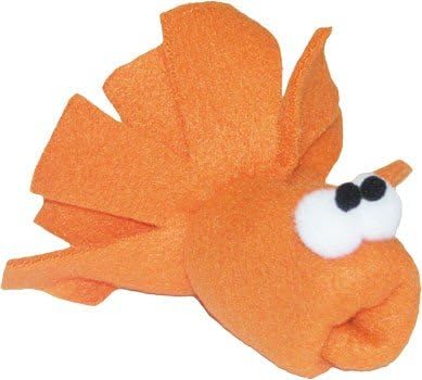 Imperial Cat Cat 'n Around, Goldie Goldfish Catnip Toy
