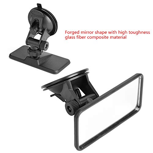 Image of KIMISS Backseat Mirror, Adjustable Car Interior Baby Rear View Mirror Kids Monitor Glass for Safety Seat with Suction Baby Mirror for Car