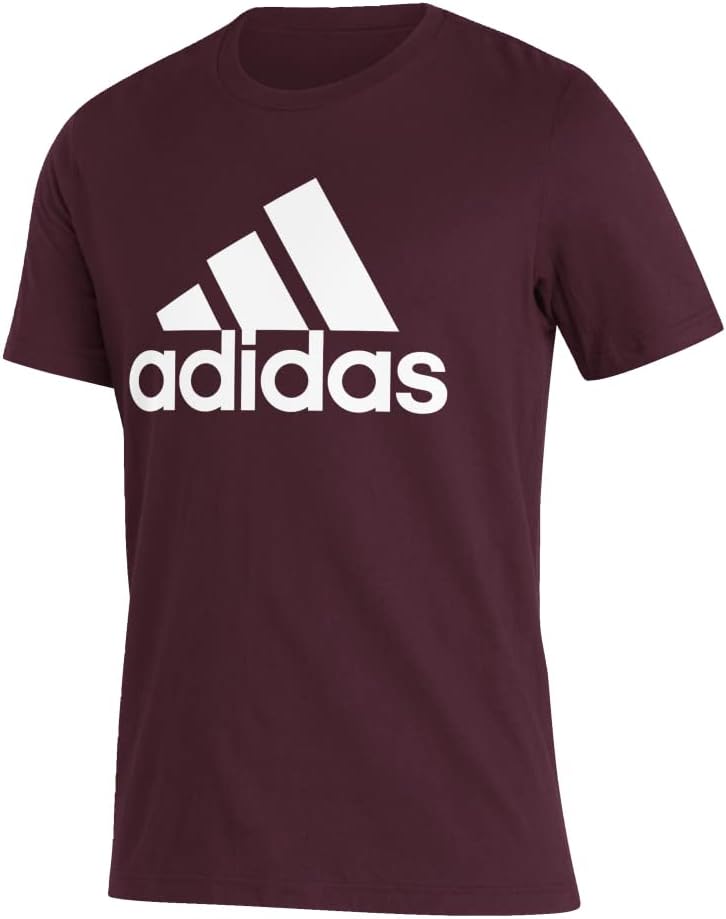 Adidas burgundy tee Clearance