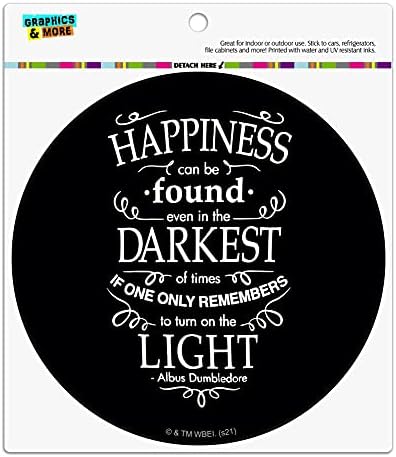 Harry Potter Happiness Quote Automotive Car Refrigerator Locker V...