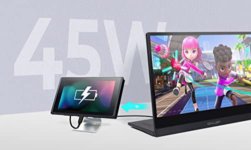 Image of GeChic M505I 15.6 inch 1080P Portable Touchscreen Monitor Rear Port,Speakers,USB-C Docking for Laptop Power Delivery,HDMI Industrial Second Monitor,Vesa Mount,Gaming Xbox /PS5 /Switch,45W PD FastCharging