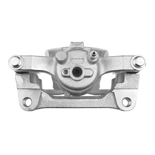Image of Detroit Axle - Rear Left Brake Caliper for 2012-2016 2018-2020 Ford F-150 | 2012-2018 Lobo, Disc Brake Caliper w /Bracket 2013 2014 2015 Replacement Driver Side Assembly
