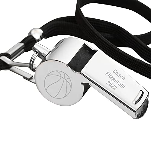 Personalization Universe Engraved Coach Stainless Steel Whistle