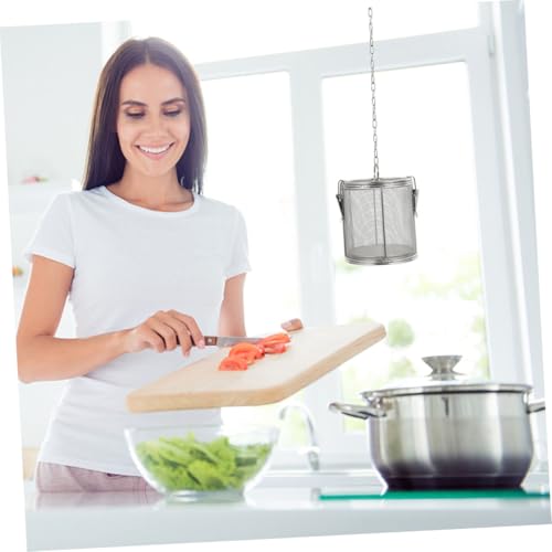Passoire à ragoût en pot 16 cm acier inoxydable Uonlytech - 7