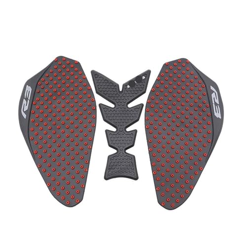 Autocollant Réservoir Moto YZF R3 2019-2023 - Protection Antidérapante et Coussinet de Traction