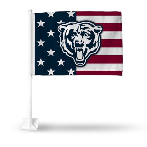 Rico Industries NFL Football Chicago Bears Double Sided Car Flag ...
